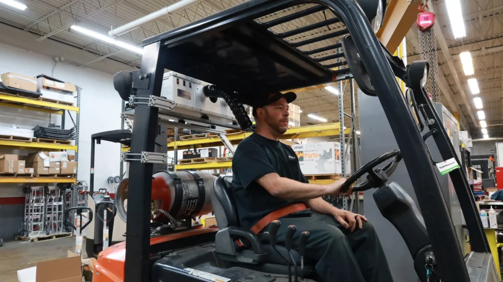 Warehouse Spot Cooling Solutions: The Benefits of Personal AC for Forklift Operators